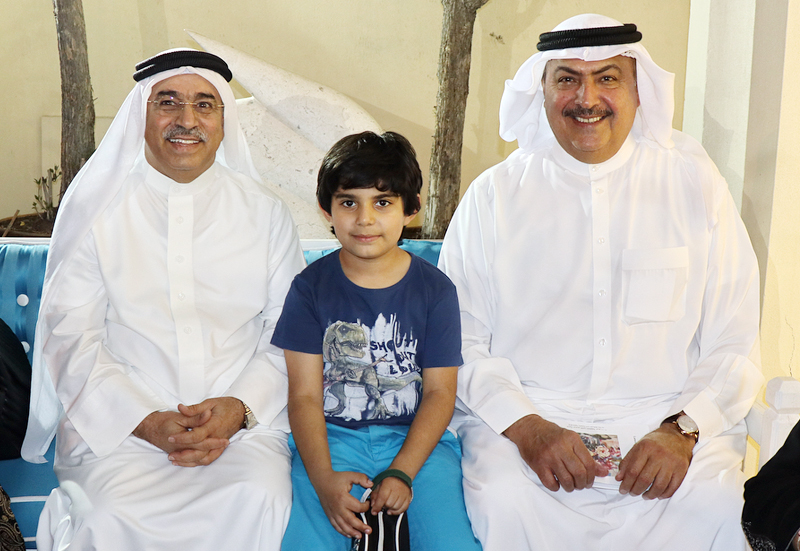 Ali Almahmeed & Sheikh Rashid bin Khalifa Al-khalifa