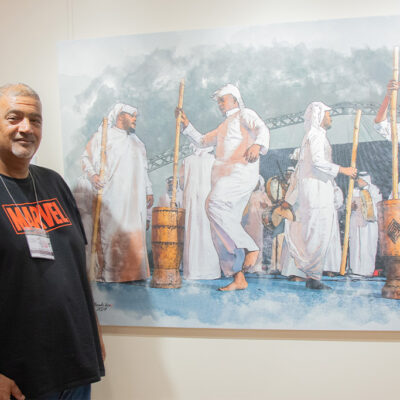 معرض فنان ولوحة ٢