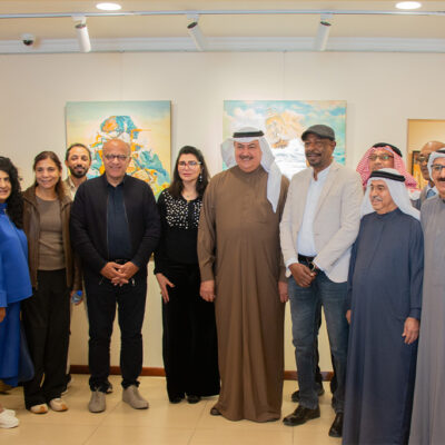 معرض ”تنوع“ للفنان السوداني ناجي لعوتة