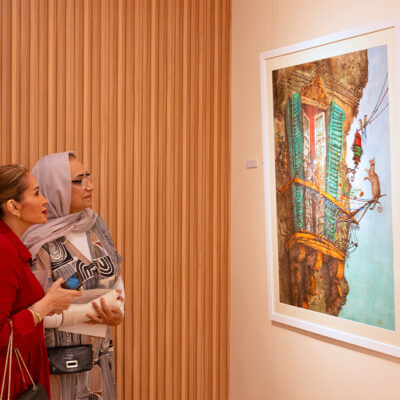 معرض ”أرض الذهب“ للفنانين د. محمود مراد و د. محمد عطية