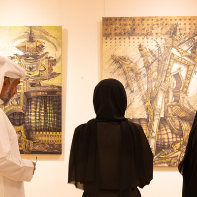 معرض ”أرض الذهب“ للفنانين د. محمود مراد و د. محمد عطية