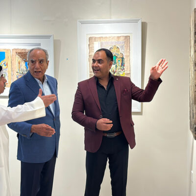 معرض ”أرض الذهب“ للفنانين د. محمود مراد و د. محمد عطية