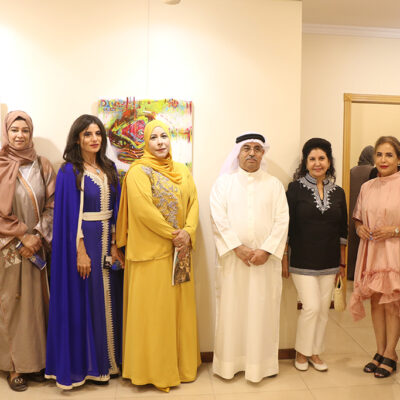 معرض ”تأملات دائرية“ للفنانة نائلة المعمرية