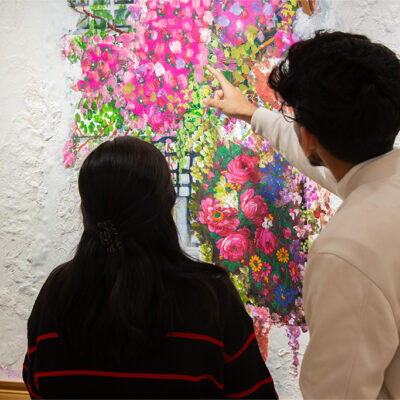 معرض ”الفرح“ للفنانتين الشيخة هيا آل خليفة والأستاذة سميرة الشنو